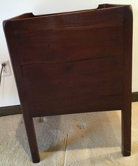 English Tambour Door Commode c1800