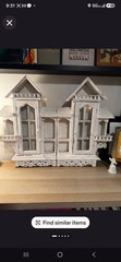 Vintage Glass Hinged Curio Cabinet