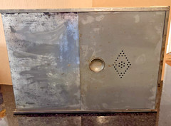 Vintage Hoosier Metal Bread Drawer Cabinet Bin 14x20x6 Kitchen Restoration