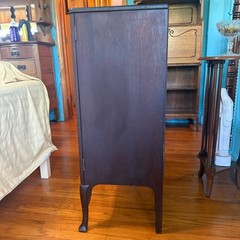 Mechanics Furniture Co Antique Music Cabinet Barker Bros 1904 Dark Wood Good
