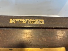 Vintage Globe Wernicke Heavy Duty Card Catalog File Cabinet Metal Drawer 5 x 8