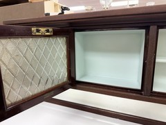 Antique 3 Door dental cabinet-American cabinet co-circa 1920’s Excellent Cond!