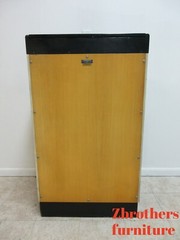 1940s Art deco Dental Cabinet Industrial Medical Chest Dresser Maple 9 Drawer B