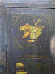 Antique Hand Painted Chinese Cabinet