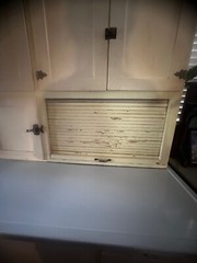 old vintage Hoosier cabinet