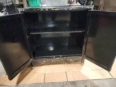 antique china hand carved cabinet