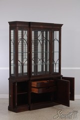 72963: STICKLEY 3 Door Mahogany China Cabinet