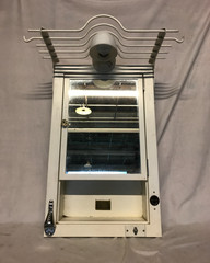 Antique VTG Starr Deco Sconce Rack Top 17×30 Mirror Metal Cabinet Old 1235-26B