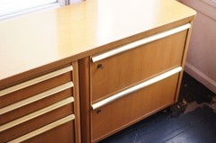 Stow & Davis Mid-Century Modern Credenza Table by Giacomo Buzzitta (1950’s)
