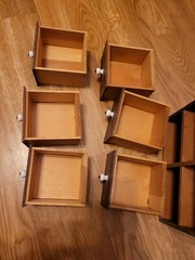 1890 six drawer spice chest