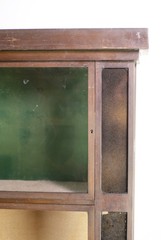 European 5 ft. Brass Free Standing Display Case