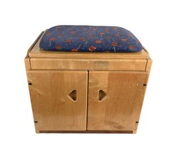 Mid Century Compact Credenza by Heywood Wakefield 14 x 16 x 13″ Modular
