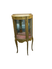 62511 Gold Decorator Curio Cabinet Etergie China Cabinet
