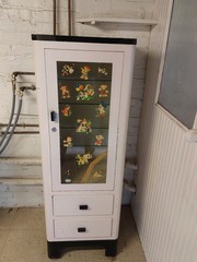 Vintage 1930s Art Deco Medical Cabinet