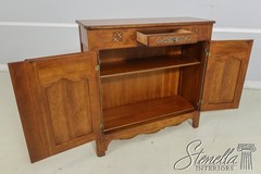 61044: DREXEL HERITAGE Country French Cherry Server Bar Cabinet