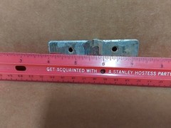 Set of 4 upper door hinges for Sellers kitchen cabinet original