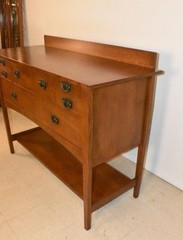 Stickley Oak Sideboard Harvey Ellis Design