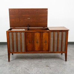 Mid Century Modern Stereo Console Zenith MN2606 Record Player Vintage Radio