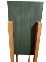 Vtg Ethan Allen Storkie Cabinet Storage Bar Wine Multicolor Wood Art Deco 42″ H