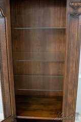 69912: JOHN WIDDICOMB Continental Style Mesh Door Display Cabinet