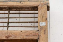 Tall Antique Indo-Portuguese Entrance Door
