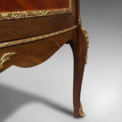 Tall Vintage Corner Vitrine, French, Display Cabinet, Late 20th Century, C.1970