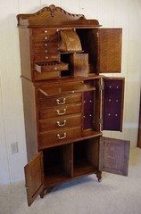 Antique Oak American Cabinet Co. Dental Cabinet #51