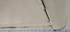 1950s Free Standing 2 Door Cabinet Interstate Metal Product 33x21x26 Formica MCM