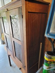 Antique Pie Safe, 1800’s, 4 punch tin panels.