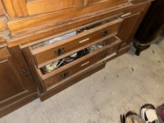 Mid Century Modern Display Vitrine Cabinet, Circa 1950