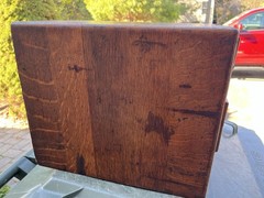 Antique Quick & McKenna Wooden Index Card Catalog File Cabinet Oak 6 Drawers