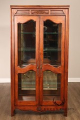 Hickory White Chateau Collection French Style Bunching Curio Cabinet