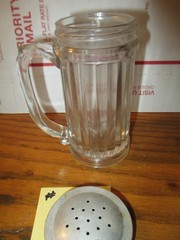 HOOSIER CABINET ORIGINAL SHAKER SPICE JAR LOT # 7-I