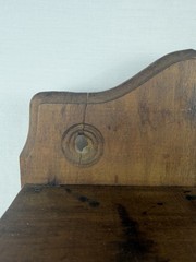 Antique Early Country Primitive Wood 8 Drawer Spice Drawer Cabinet 16” High