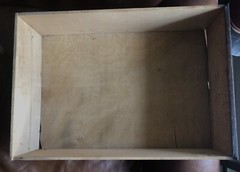 Victorian Antique Oak Desktop File Box Tito Forms IniItial Co. 20” x 14.5” x 7”