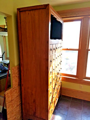 Asian Chinese Apothecary Display Cabinet w 39 Drawers 49″ w 22″ d 87″ t HEAVY