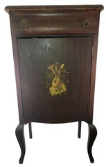 Antique late 19 century Music Cabinet