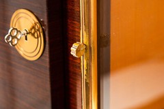 Fine Art Deco Macassar Ebony Vitrine Display Cabinet by Gouffé ca. 1930