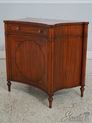 L70009: MAITLAND SMITH Adams Style Satinwood Console Cabinet