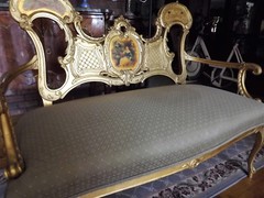 VERY RARE VERNE MARTIN BUTTERFLY SETTEE 19c.