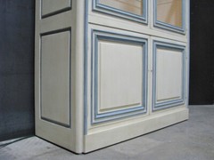 Vintage Baker Furniture Painted Louis XV Provincial Style Display Mfg. #3858.5