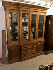 Mid Century Modern Display Vitrine Cabinet, Circa 1950