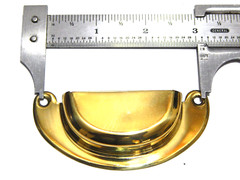 Brass Drawer Bin Pull Hoosier Cabinet
