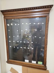 Paine Co. Boston Harvard Q. Sawn Tiger Oak Wall Case Country Store Theater 3×4