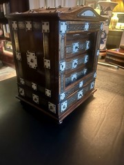 Antique Cabinet Box Desktop Cabinet
