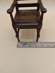 Vintage Apprentice Miniature Dinning Table Handmade Wooden Accessories #2