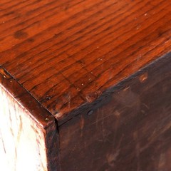 Antique Oak Roll Front Cabinet Circa 1920