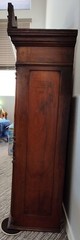 Antique Bookcase/Hutch Top for Desk -Beautiful Glass Ornate Carvings☀️Phoenix AZ