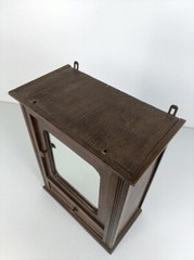 Antique Medicine Apothecary Shaving Cabinet Bathroom Wall hanging Wood