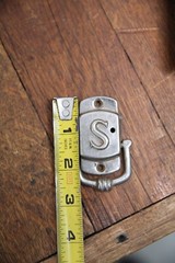 Vintage Antique Sellers Cabinet Door Latch Handle Orignal metal Parts